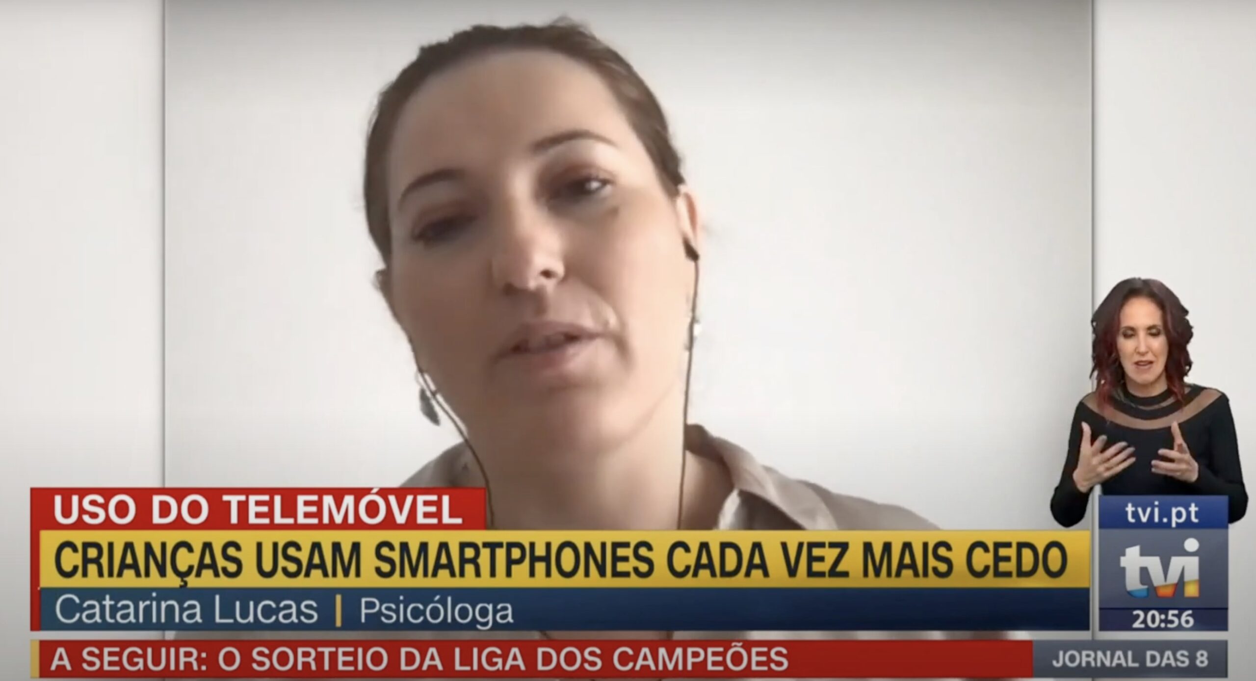 Impacto do uso dos telemóveis na infância